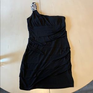 Black formal dress